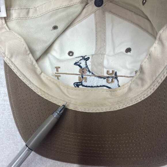 Vintage Hunting Baseball Cap Adjustable Hat Embroidered Signature Snap Back - Picture 9 of 10